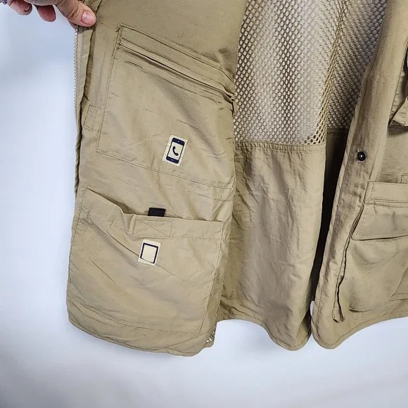 Weekender Traveler Vest‎ Men's XL Fishing Hiking Hunting Outdoor Pockets Mesh - Picture 8 of 11